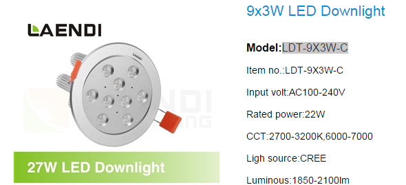 LED DownLighters