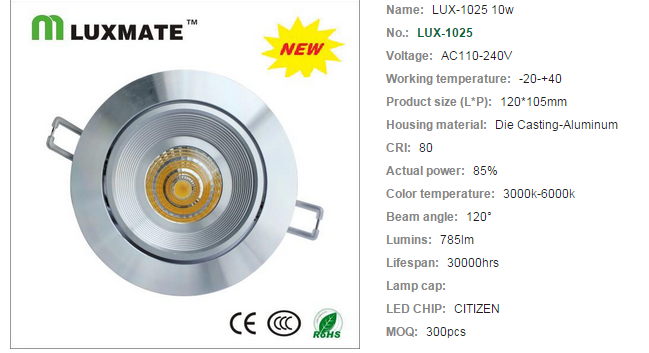 LED DownLighters