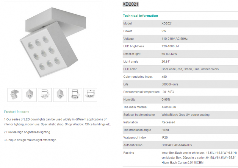 LED DownLighters