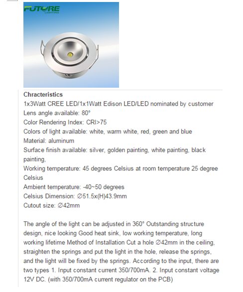 LED DownLighters