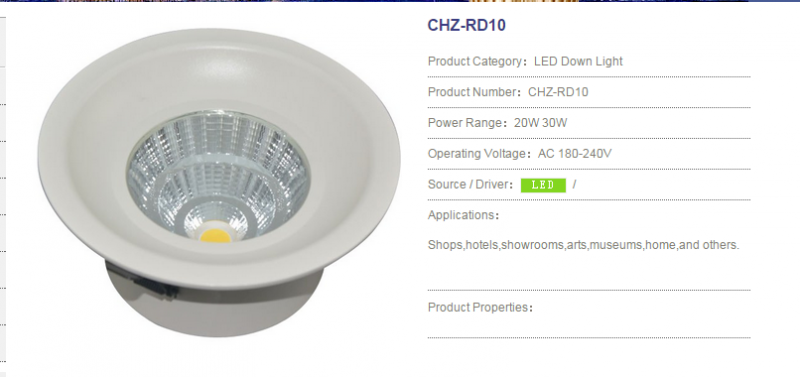 LED DownLighters