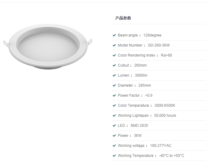 LED DownLighters