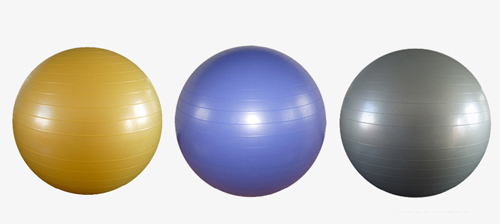 Anti-burst gym ball