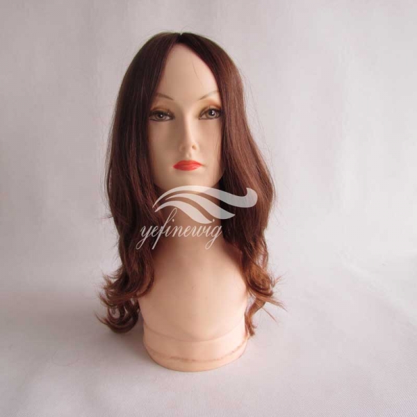 Russian Hair Virgin Mono Top Human Hair Wigs