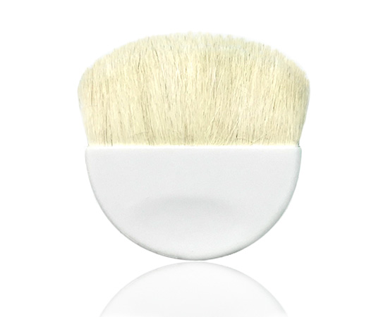 Half Moon Brush White Goat Hair