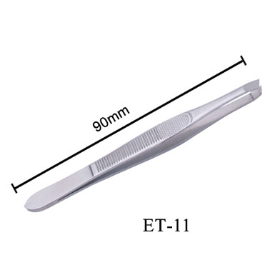 Eyebrow Tweezer Hair Removal Slant Tip Beauty Tool