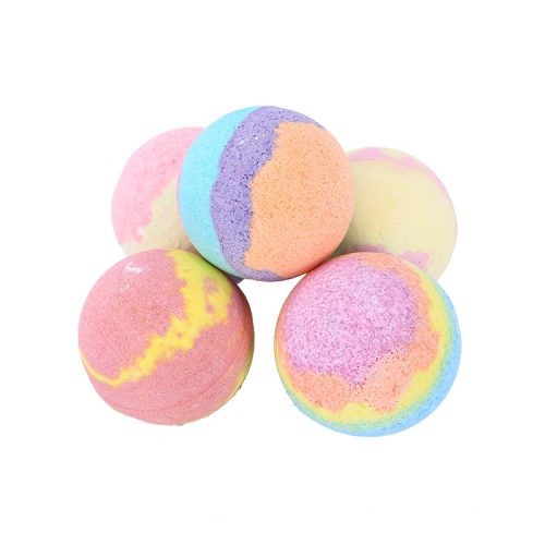 Diy handmade multi color bath bomb easy