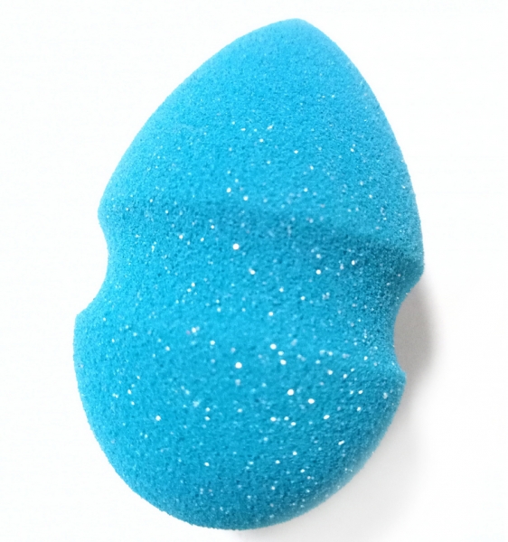 Customized Shape Makeup Sponge with Shiny Glitter