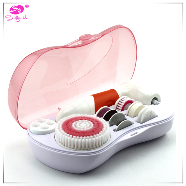 9 IN 1 Multifunctional Facial Skin Cleansing Brush Set