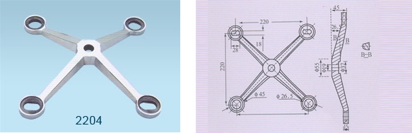 Stainless Steel Spider(2204)