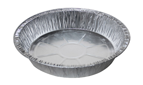 Round Aluminium foil container