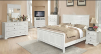 Bedroom Set White BR250